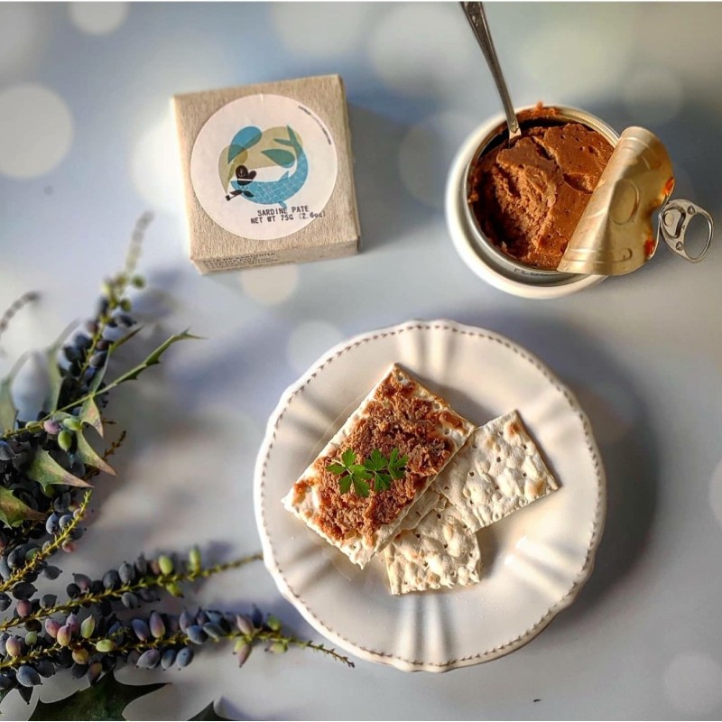 Le Quai Gourmet propose en ligne en suisse le produits portugais JOSE Gourmet - Pâté de sardine gourmet