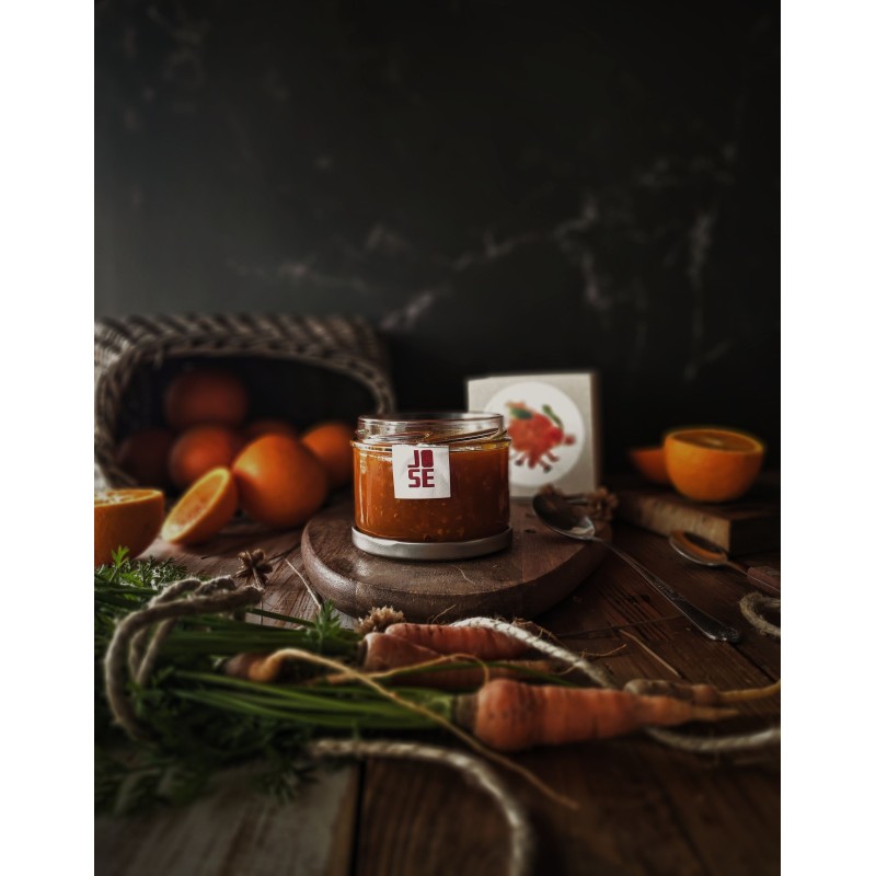 Jose Gourmet I CONFITURE D’ORANGE ET DE CAROTTE
