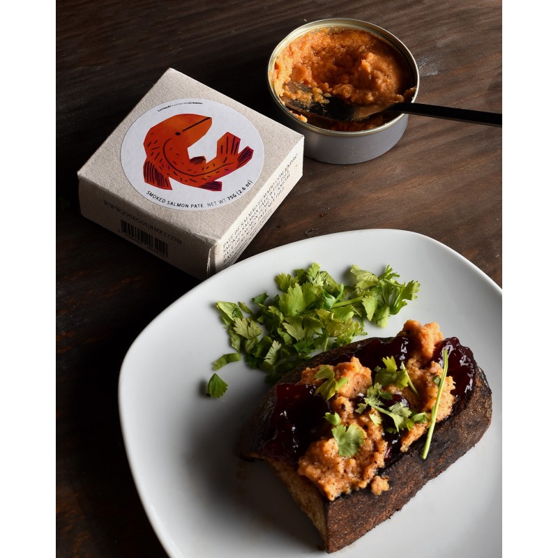 José Gourmet Pâté de Saumon Fumé – Tartinade Premium Portugaise