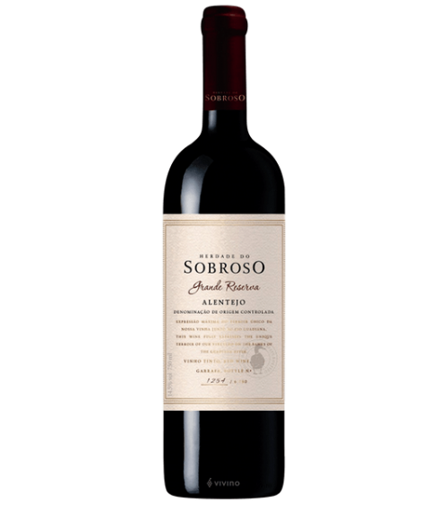 Vin Rouge Herdade do Sobroso GRANDE RÉSERVE 2018