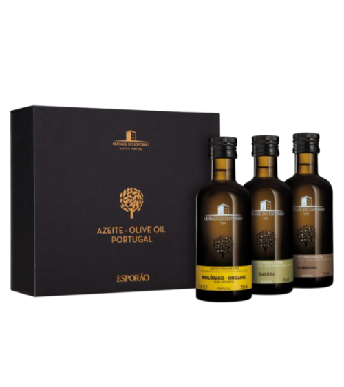 Huile d’olive Esporao emballage cadeau 3 x 25cl