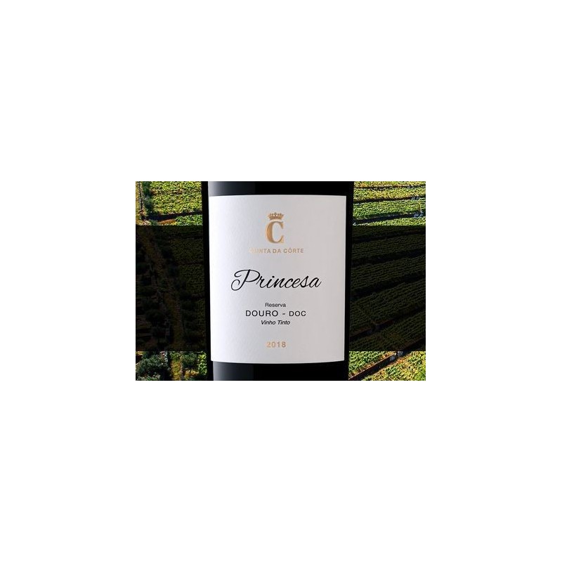 Le Quai Gourmet propose en vente ligne le vins portugais Quinta da Côrte Princesa Rouge 2019