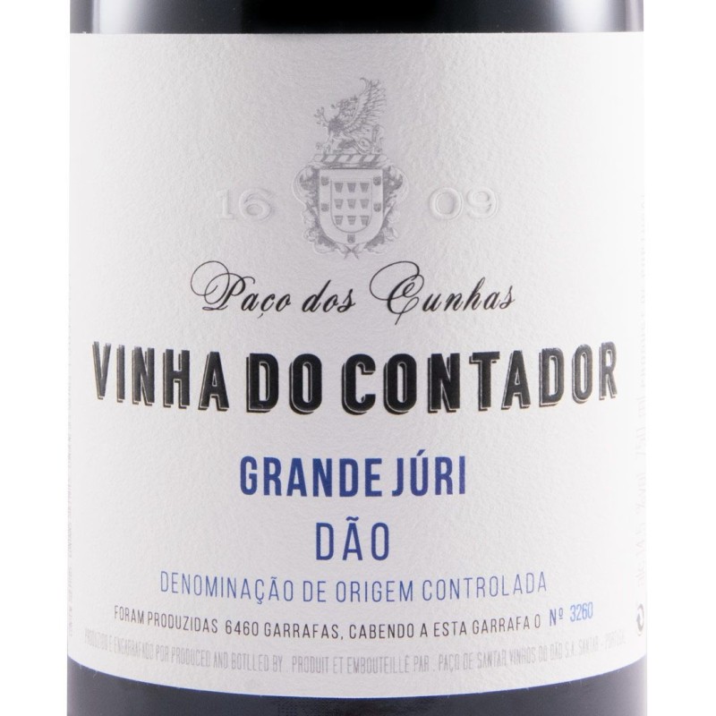 Le Quai Gourmet propose en ligne le vins portugais PAÇO DOS CUNHAS - Vinha do Contador - Grande Juri 2013